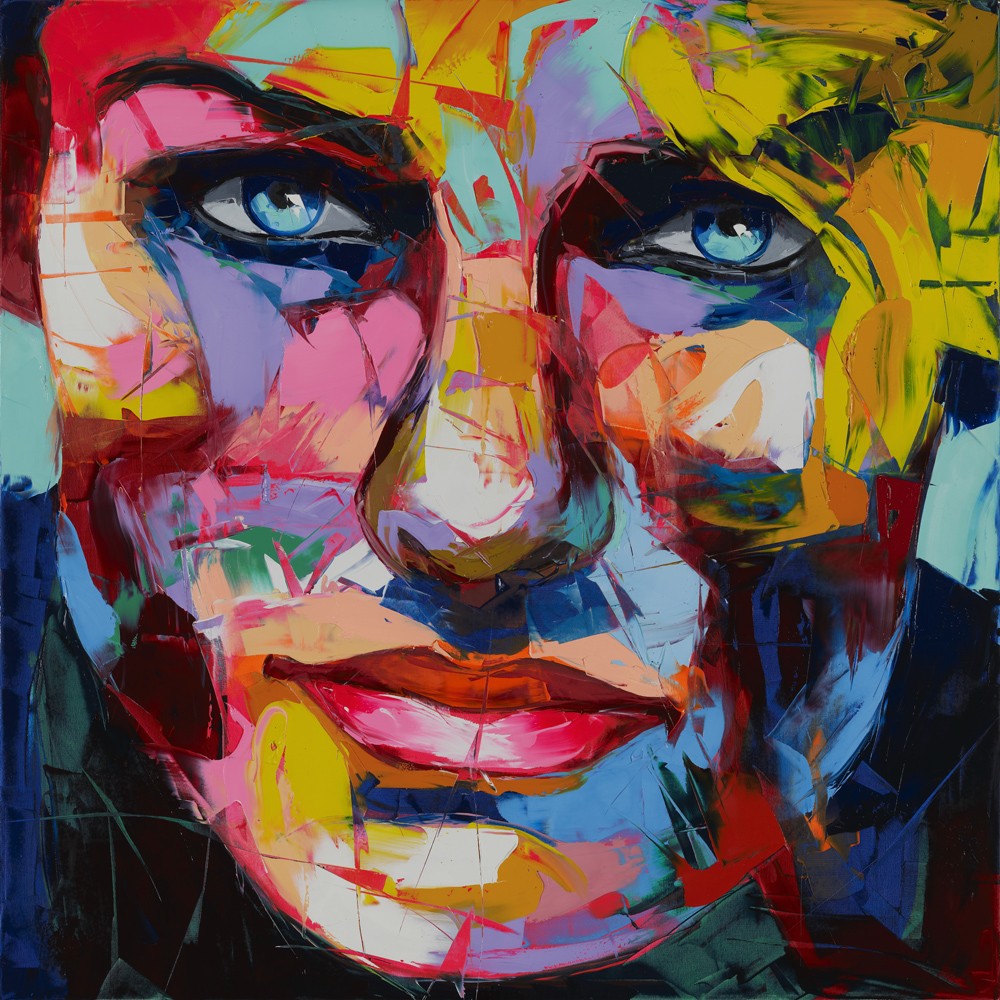 Francoise Nielly Portrait Palette Painting Expression Face123